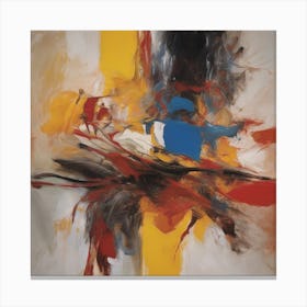 Abstract Expressionism 3 Canvas Print