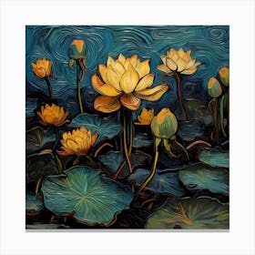 Lotus Flower 25 Canvas Print