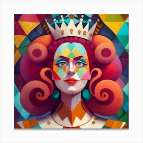 Queeny with Attitude Canvas Print