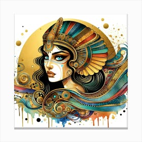 Egyptian Woman 21 Canvas Print