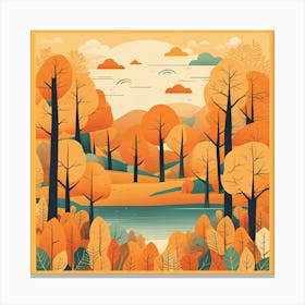 Autumn Landscape 8 Canvas Print