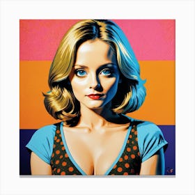 Pop Art 8 Canvas Print