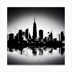 New York City Skyline 50 Canvas Print
