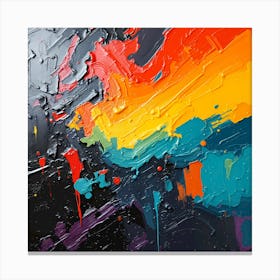 Abstract Painting 1 Canvas Print