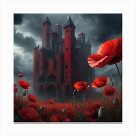 Albedobase Xl In A Poppy World Every Item Is Red Best Creation 0 Canvas Print