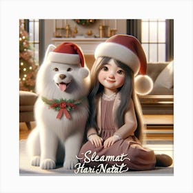 Cute Christmas 3 Canvas Print