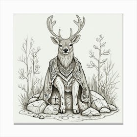 Deer! 41 Canvas Print