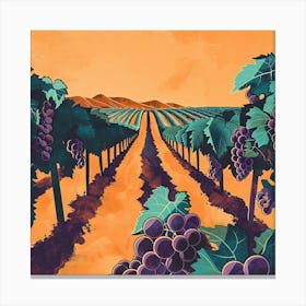 Vineyard Canvas Print Canvas Print