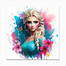 Frozen Elsa 3 Canvas Print