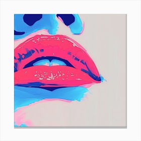 Sexy Lips Canvas Print