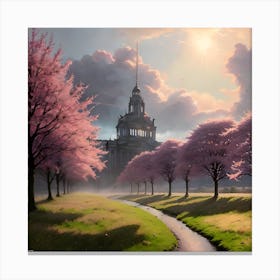 Cherry Blossoms Canvas Print