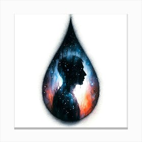 Water Drop Canvas Print