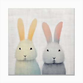 Two Rabbits Canvas Print