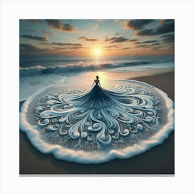 Sand Art 1 Canvas Print