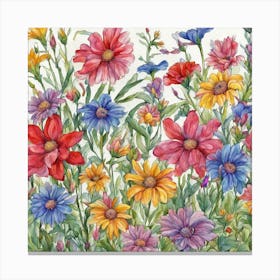 Wildflowers Canvas Print