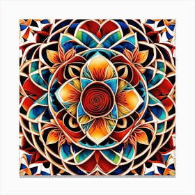 Mandala 48 Canvas Print