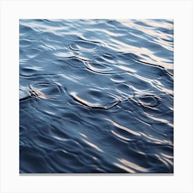 Ripples In The Water 6 Canvas Print