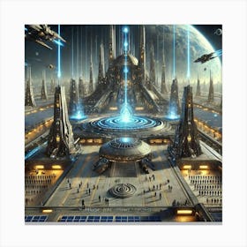 Stellar Academy Converted Canvas Print