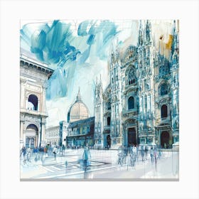 Milan Cathedral 1 Canvas Print