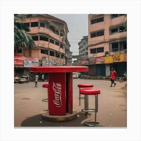 Coca Cola In Nigeria Canvas Print