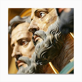 Portrait Of Saints Canvas Print