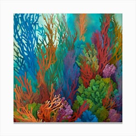 Ocean Coral Canvas Print