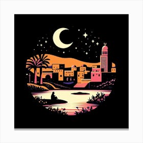 Night In Morocco Canvas Print