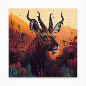 Antelope Canvas Print