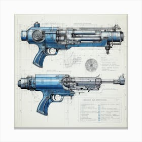 Ncmoore Rail Gun 1 Canvas Print