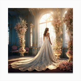 Cinderella Wedding Canvas Print