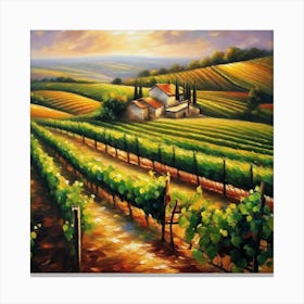Tuscan Countryside 10 Canvas Print