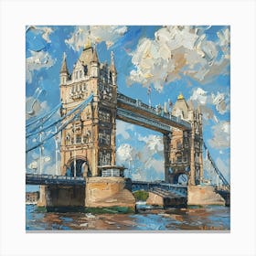 Tower Bridge UK London Canvas Print