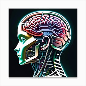 Human Brain 4 Canvas Print