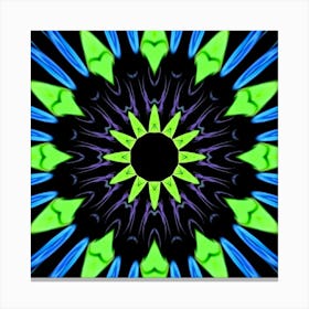 Psychedelic Flower 82 Canvas Print