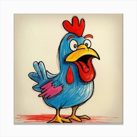 Rooster 21 Canvas Print