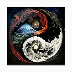 Yin Yang Canvas Print