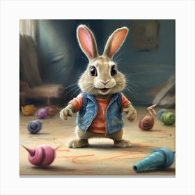 Bunny Rabbit 13 Canvas Print