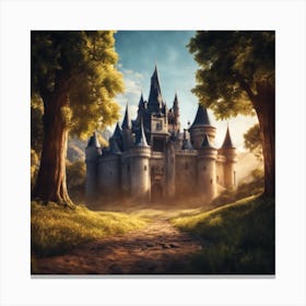 Fairytale Castle 5 Canvas Print