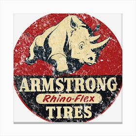 Armstong Tires Canvas Print