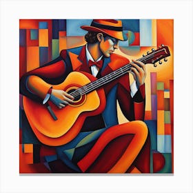 Acoustic Guitar 17 Canvas Print