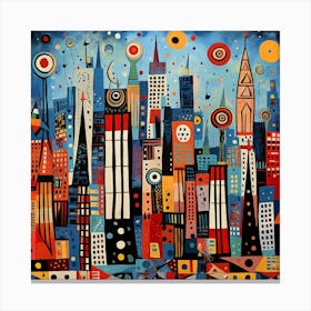 Cityscape 3 Canvas Print