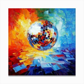 Disco Ball Art 18 Canvas Print