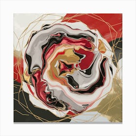 Abstract Rose Canvas Print Canvas Print