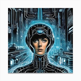 Tron 2 Canvas Print