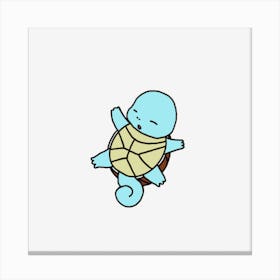 Squirtle Canvas Print