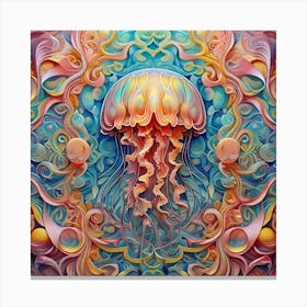 Jellyfish Canvas Print