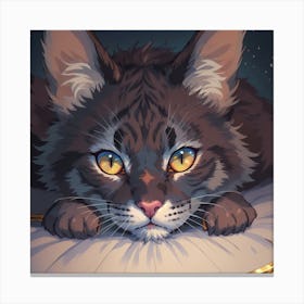 Kitty Cat Canvas Print