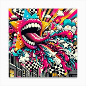 Psychedelic Art 47 Canvas Print