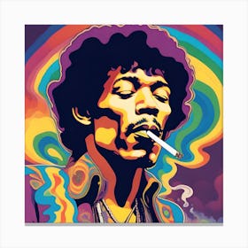 Jimi Hendrix Canvas Print