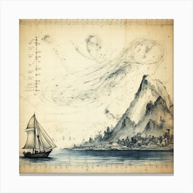 探検の航海 Voyage Of Exploration (IV) Canvas Print